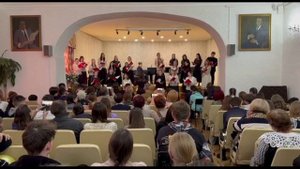 В. Пьянков "Русь", поет хор студентов "Камертон" ЗабКУИ