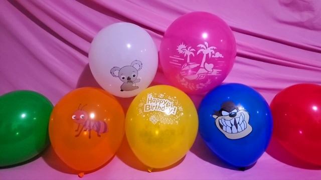 FUN BIRTHDAY BALLOONS POP PART 595!!! смотреть онлайн