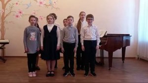 Смешанный хор.  "Ходила младешенька", обработка Н. Римского-  Корсакова