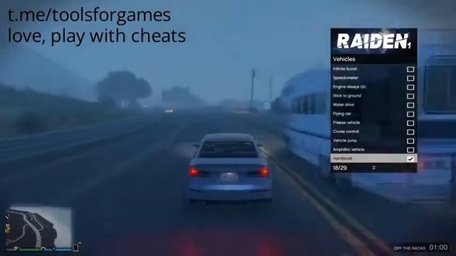 GTA 5 ONLINE MOD MENU 1.57 💎 RAIDEN MOD MENU 💎 MONEY, RP & MORE 💎