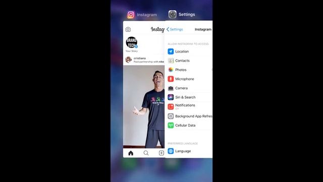 How to Enable/Disable Instagram Camera Access on iPhone смотреть онлайн