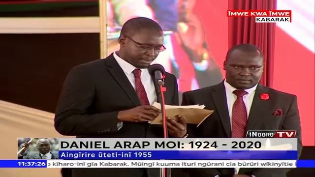 Muriu wa Jonathan Moi, kaguka karia kakuru ka #MzeeMoi kuririkana uria oragio cia 'Moi wa Uganda' смотреть онлайн