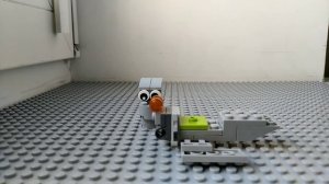 Как собрать спидер ослика Гуши из деталей LEGO!