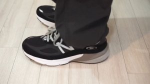 New Balance 990v6 Made in USA Black White (M990BK6)