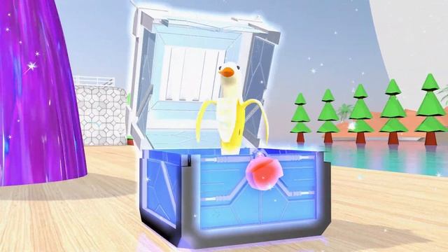 3D Animal Universe: Monkey, Elephant, Duck, Tiger, Lion & Bison Colorful Water Column Transformatio