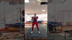 Забросы гирь 32кг 8 минут 121 повтор