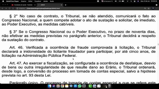 Lei 8443   Lei Organica Tribunal de Contas da Uniao completa  TCU