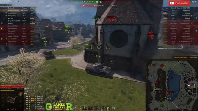 World of Tanks P.44 Pantera Replay - 10 Kills 5K DMGPatch 1.6.1