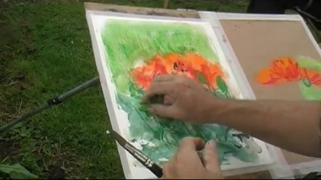 An art group visit my gardens to paint. смотреть онлайн