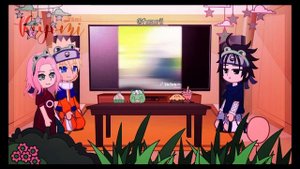 Team 7 react to Sakura Haruno | ( without kakashi )