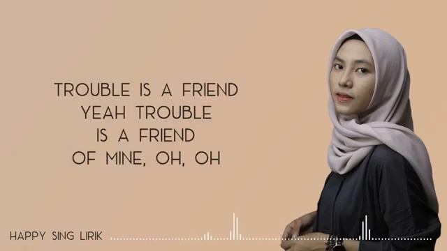 TROUBLE IS A FRIEND - LENKA (Cover)~FEBY (LYRICS)_ смотреть онлайн