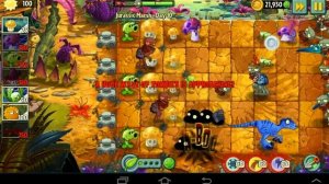 Plants vs. Zombies 2 Jurassic Marsh Day 10