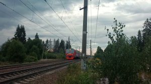 Электропоезд ЭД4МК-0118 "Нева",  о.п. Карташевская