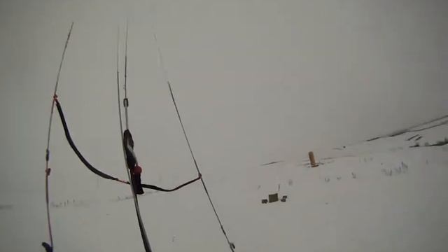 Snowkite Ozone to Kazan  historical site Iske Shahar GOPR0590 смотреть онлайн