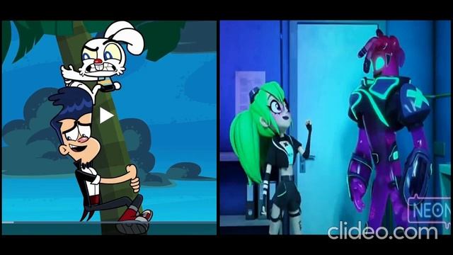 RP: Harry and Bunnie Meets Axel and Lou (Neon) смотреть онлайн