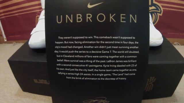 2016 LeBron Kyrie champ pack