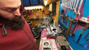 Сборка двигателя Yamaha TTR 250 "КИРОВ" Часть 2