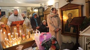 Фрагмент панихиды по усопшим. Литургия на Вселенскую родительскую субботу. 22 февраля 2025 г