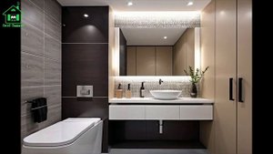 Дизайн санузла совмещенного и раздельного в современном стиле 🛀🏻🚽🚿 (30)