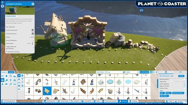 Planet Coaster | Emu Peaks Theme Park E22 - Finishing the Shore Line смотреть онлайн