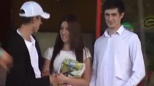 Кража невесты в Нальчике)))01.08.2014...Ислам и Залина Коковы