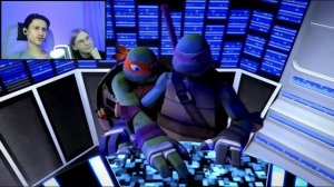 Черепашки-ниндзя (2012) 1 сезон 9 серия ► ПЕРЧАТКА ► Реакция Вилка