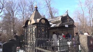 Молебен на могилке Святой Блаженной Матроны Московской 22-02-2025