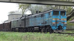 Запуск двигателя 10Д100 Тепловозa 3ТЭ10М-1249A/1246A Șoldănești CFM/Молдовия/Moldova СИЛА 10Д100