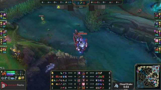 NAUTILUS & Seraphine vs RELL & Varus (SUP) | Rank 5 Nautilus, 0/0/8, Rank 23 | BR Challenger | 14.1 смотреть онлайн