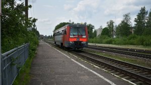 Вид из окна поезда по маршруту: Нелидово Муравьево