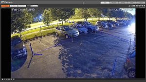 Dahua AI IVS and Parking Detection using Full Color camera