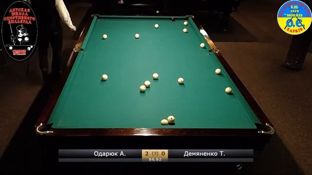 Одарюк А. - Демяненко Т. Кубок Б.К."mr.Morris"2021 II-й этап смотреть онлайн
