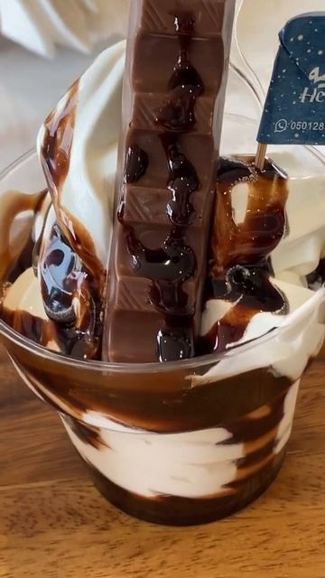 CHOCOLATEY SUNDAE ICE CREAM BY HEKAYA CAFE #shorts #sundae смотреть онлайн