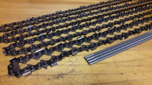 Разновидность цепей к бензопиле... видео с YouTube