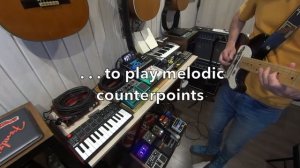 Meris Hedra Demo | 3 Voice Pitch Shifter Delay | FX Pedal Ambient Guitar Tones | A composition tour
