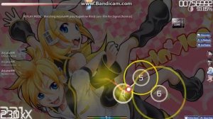 osu! - Kagame Rin and Len : Signal with Hard rock and nightcore