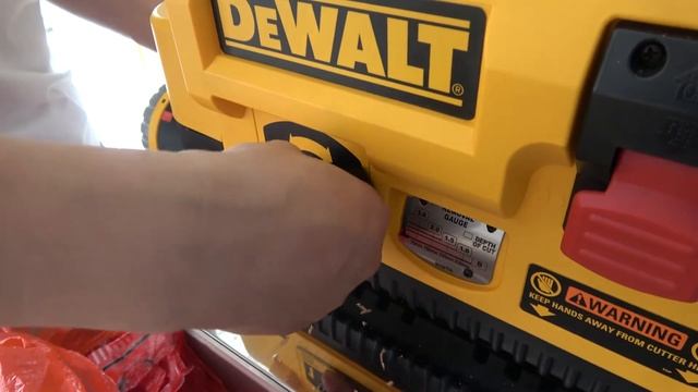 Helical cutterhead Install for DeWalt DW735 Planer demonstration