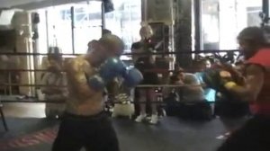 Miguel Cotto working out for his fight against Yuri Foreman -3