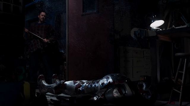 Tony Stark Builds Several Iron Man Suits After Almost Being Dead In The Avengers смотреть онлайн