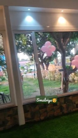 pink and white balloon decoration \🥳🥳🥳