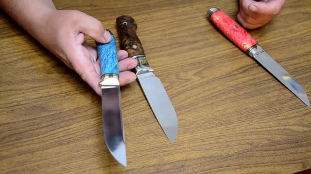 Видеообзор трёх ножей 31 08 2020г смотреть онлайн