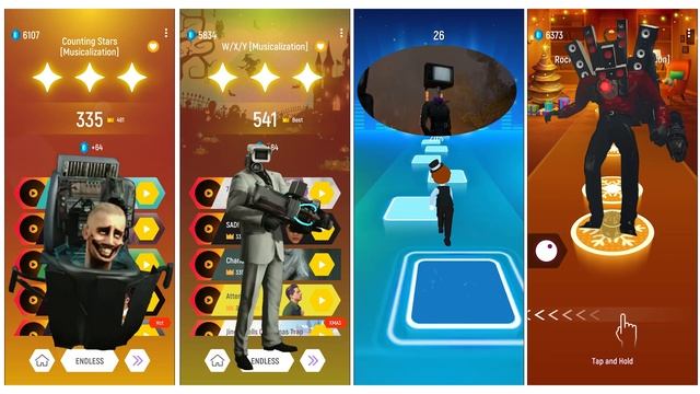 Skibidi Toilet VS Cameraman VS Tv Woman VS Speakerman - Skibidi Toilet