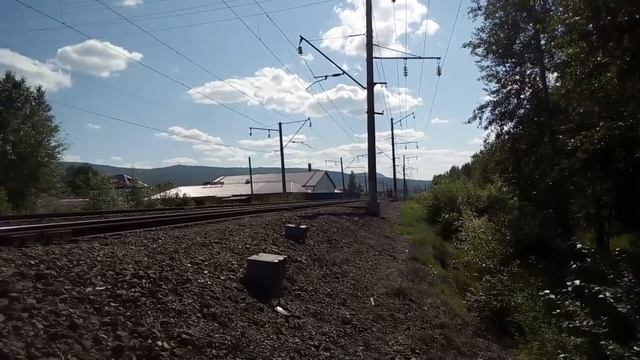 Пригородный поезд Киренга Лена смотреть онлайн