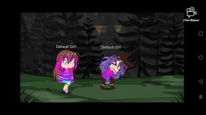 werewolf transformation (Gacha club. Amethyst and spinel as human beings