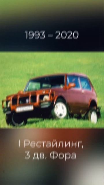 ЭВОЛЮЦИЯ НИВЫ | EVOLUTION OF NIVA #нива #лада #car смотреть онлайн