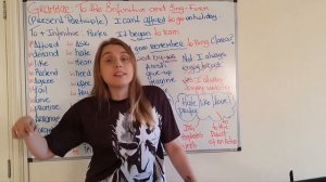 Grammar: to + infinitive or ing form