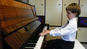 Шитте 25 легких этюдов, 1 этюд