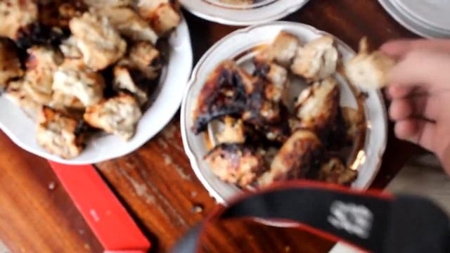 Шашлыки и утка на костре смотреть онлайн