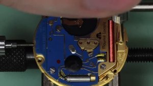 How to service a quartz movement. ETA 955 412. Watch repair tutorials