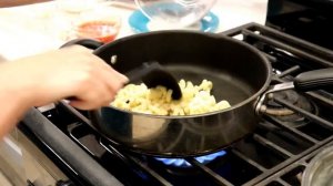 Ricotta Mac and Cheese with Spinach and Marinara